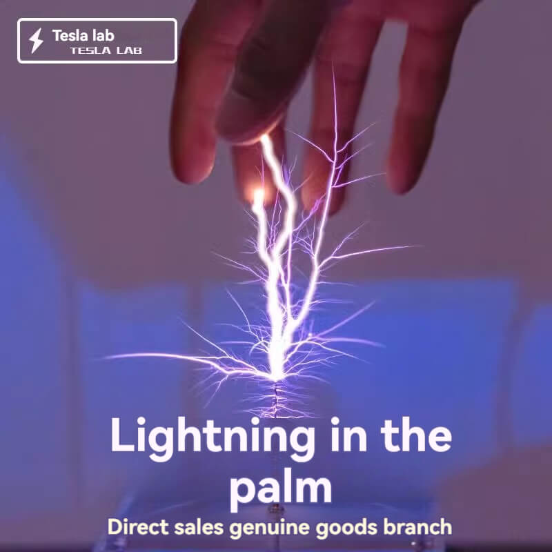 Stark Music Tesla Coil - Lightning in the Palm