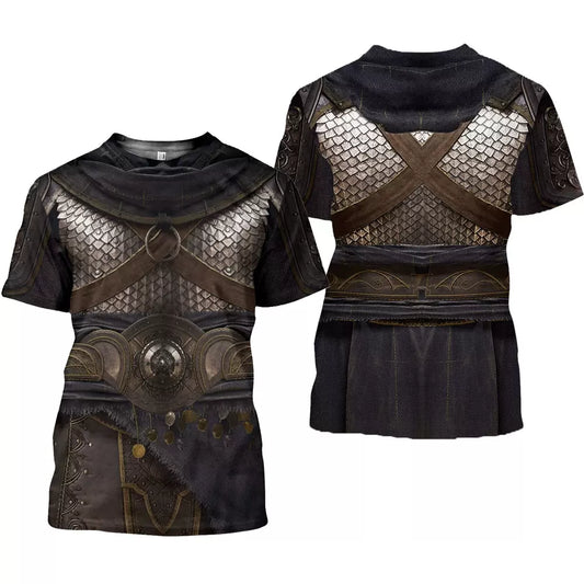 Men's Armor Short Sleeve Quick-Drying T-Shirt - Casual Sports Novelty Tee